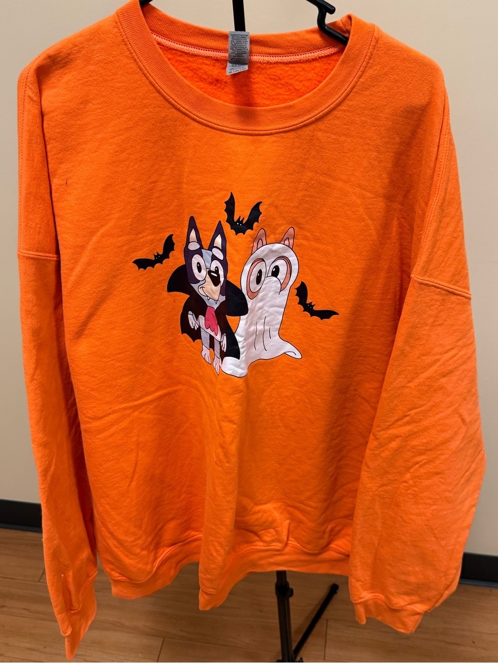 Gildan Bluey and Bingo Halloween Crew Neck - 3X